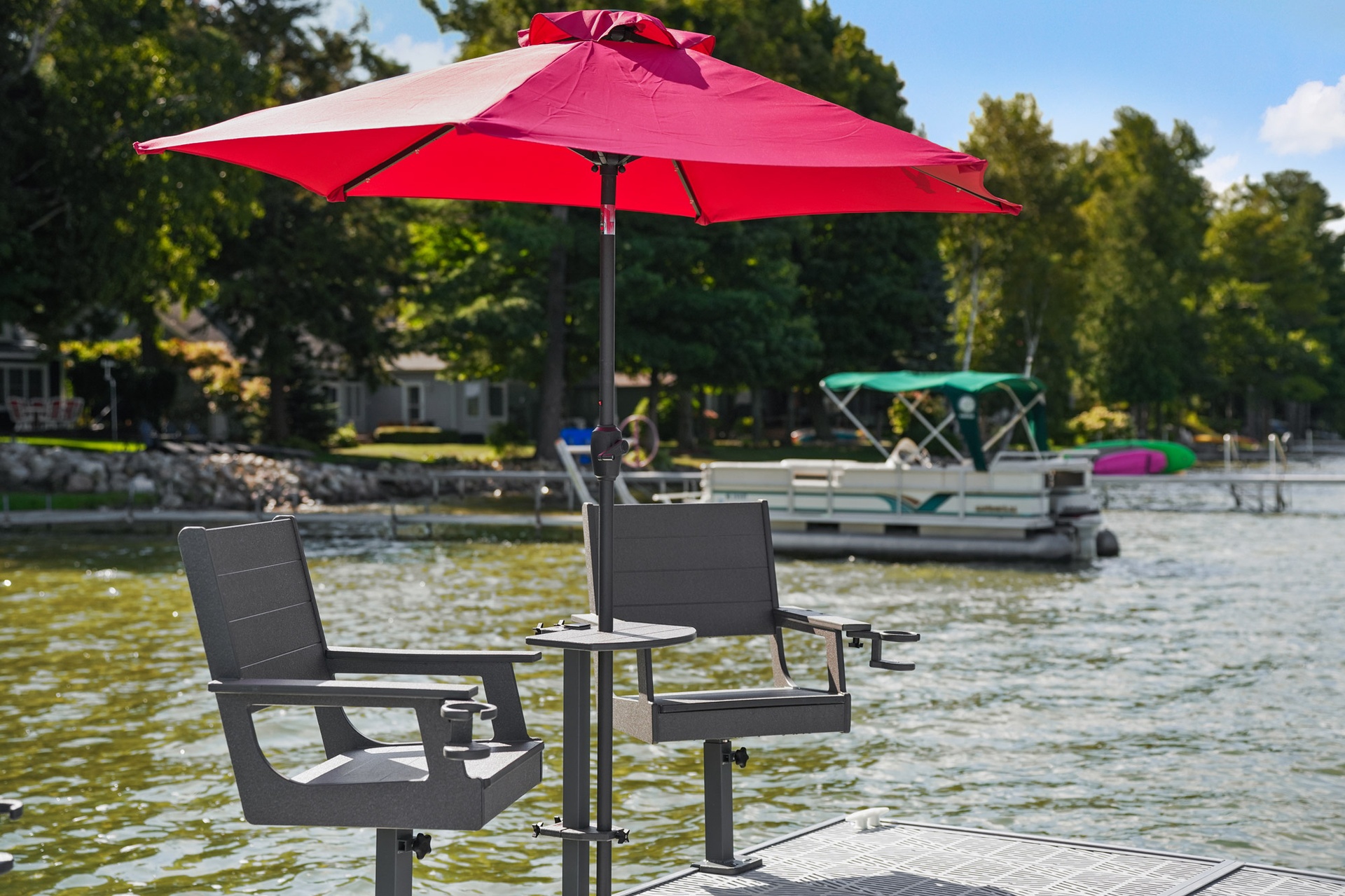 Flow Through Diamond Decking | twinbaydockproducts