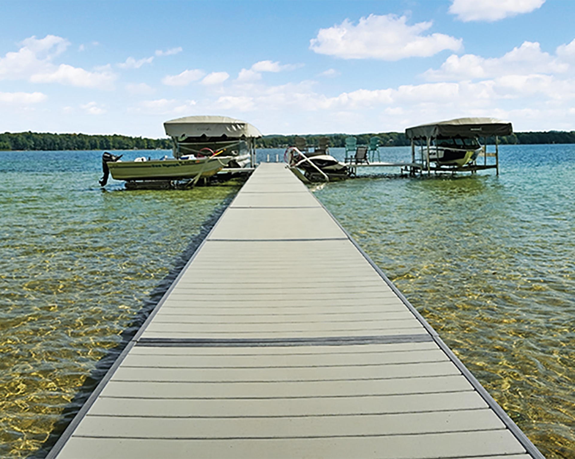 Solid Surface Decking | twinbaydockproducts